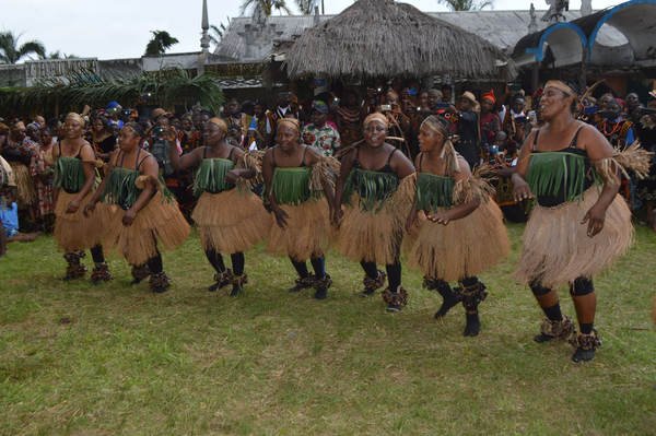 At the festival, it was and will continue to be compulsory for all attendees to appear dressed only in traditional regalias